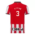 Camisola Athletic Bilbao Vivian 3 Homem Equipamento 1ª 2025-26