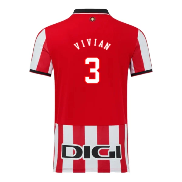 Camisola Athletic Bilbao Vivian 3 Homem Equipamento 1ª 2025-26 Camisola Athletic Bilbao Vivian 3 Homem Equipamento 1ª 2025-26