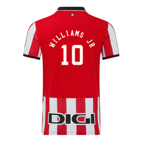 Camisola Athletic Bilbao Williams JR 10 Criança Equipamento 1ª 2025-26