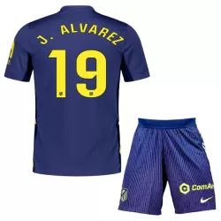 Camisola Atlético Madrid J. Alvarez 19 Criança Equipamento 2ª 2025-26 Camisola Atlético Madrid J. Alvarez 19 Criança Equipamento 2ª 2025-26