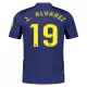 Camisola Atlético Madrid J. Alvarez 19 Homem Equipamento 2ª 2025-26 Camisola Atlético Madrid J. Alvarez 19 Homem Equipamento 2ª 2025-26
