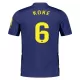 Camisola Atlético Madrid Koke 6 Homem Equipamento 2ª 2025-26 Camisola Atlético Madrid Koke 6 Homem Equipamento 2ª 2025-26