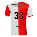 Camisola Feyenoord Hancko 33 Homem Equipamento 1ª 2025-26