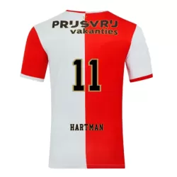 Camisola Feyenoord Hartman 11 Homem Equipamento 1ª 2025-26 Camisola Feyenoord Hartman 11 Homem Equipamento 1ª 2025-26