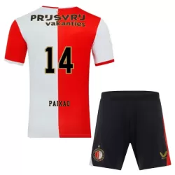 Camisola Feyenoord Paixao 14 Criança Equipamento 1ª 2025-26 Camisola Feyenoord Paixao 14 Criança Equipamento 1ª 2025-26