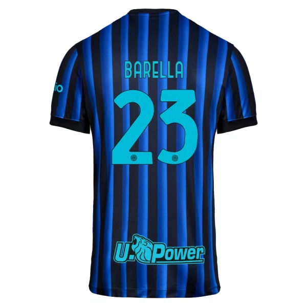 Camisola Inter Milan Barella 23 Homem Equipamento 1ª 2025-26 Camisola Inter Milan Barella 23 Homem Equipamento 1ª 2025-26