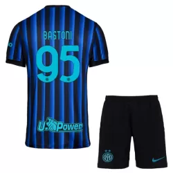Camisola Inter Milan Bastoni 95 Criança Equipamento 1ª 2025-26 Camisola Inter Milan Bastoni 95 Criança Equipamento 1ª 2025-26