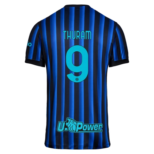 Camisola Inter Milan Thuram 9 Homem Equipamento 1ª 2025-26 Camisola Inter Milan Thuram 9 Homem Equipamento 1ª 2025-26
