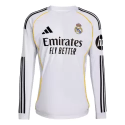 Camisola Manga Comprida Real Madrid Homem Equipamento 1ª 2025-26 Camisola Manga Comprida Real Madrid Homem Equipamento 1ª 2025-26