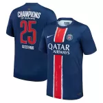 Camisola Paris Saint-Germain 1 Star Champions of Europe Homem Equipamento 1ª 2024/25