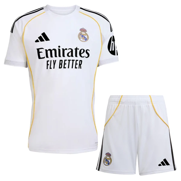 Camisola Real Madrid Criança Equipamento 1ª 2025-26 Camisola Real Madrid Criança Equipamento 1ª 2025-26