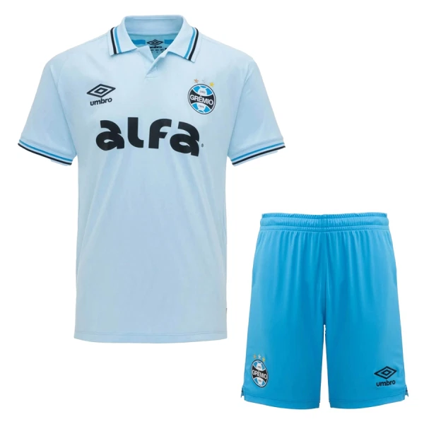 Camisola Grêmio FBPA Criança Equipamento 2ª 2025-26 Camisola Grêmio FBPA Criança Equipamento 2ª 2025-26