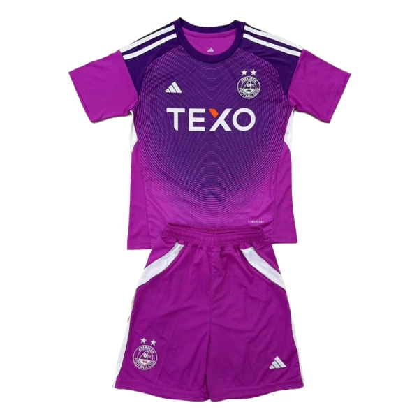 Camisola Guarda-Redes Aberdeen Criança 2025-26 Roxo Camisola Guarda-Redes Aberdeen Criança 2025-26 Roxo