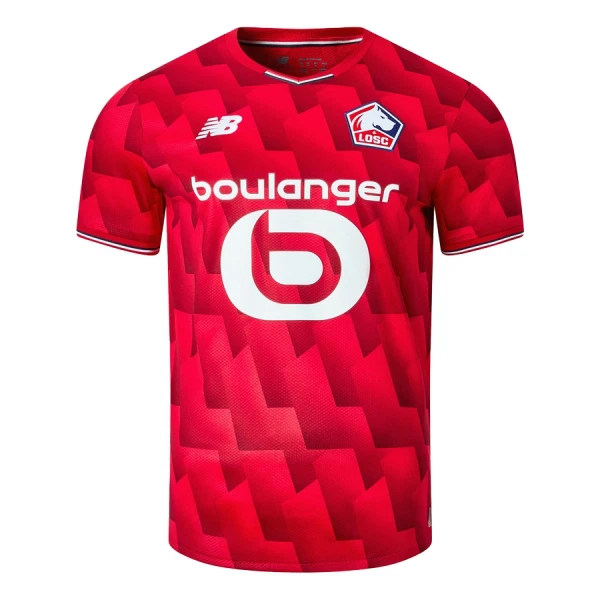 Camisola Lille OSC Homem Equipamento 1ª 2025-26 Camisola Lille OSC Homem Equipamento 1ª 2025-26
