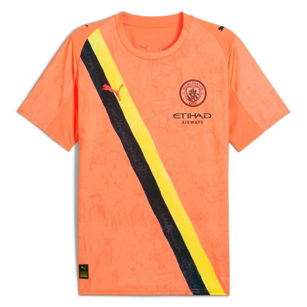 Camisola Guarda-Redes Manchester City KidSuper Homem 2025-26 Camisola Guarda-Redes Manchester City KidSuper Homem 2025-26