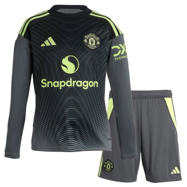 Camisola Guarda-Redes Manchester United Criança Equipamento 1ª 2025-26 Manga Comprida Camisola Guarda-Redes Manchester United Criança Equipamento 1ª 2025-26 Manga Comprida