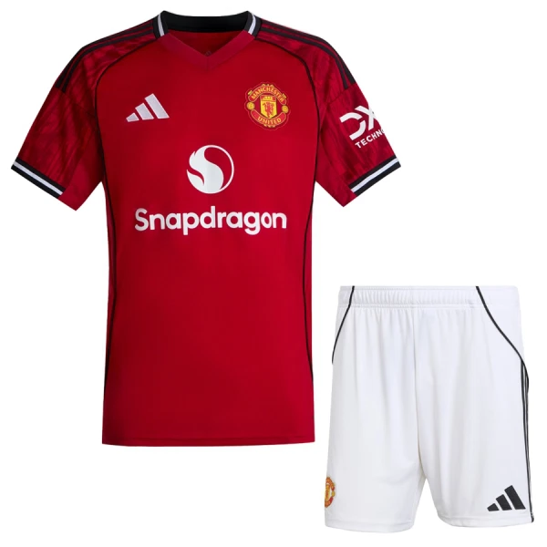 Camisola Manchester United Criança Equipamento 1ª 2025-26 Camisola Manchester United Criança Equipamento 1ª 2025-26