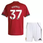 Camisola Manchester United Mainoo 37 Criança Equipamento 1ª 2025-26