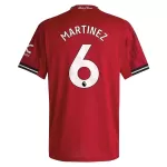 Camisola Manchester United Martinez 6 Homem Equipamento 1ª 2025-26