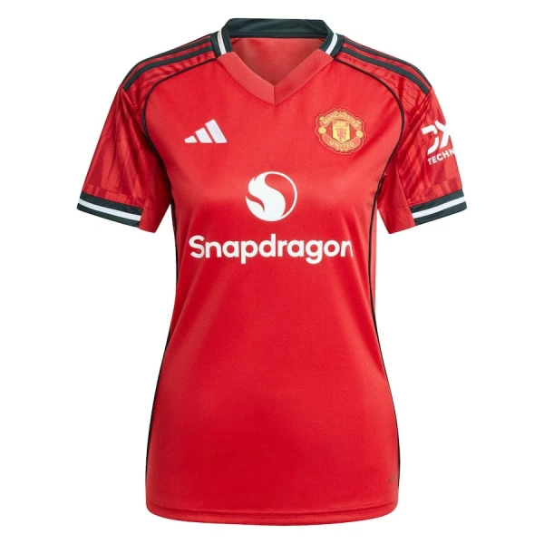 Camisola Manchester United Mulher Equipamento 1ª 2025-26 Camisola Manchester United Mulher Equipamento 1ª 2025-26