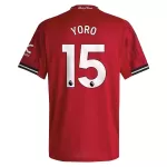 Camisola Manchester United Yoro 15 Homem Equipamento 1ª 2025-26