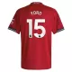 Camisola Manchester United Yoro 15 Homem Equipamento 1ª 2025-26 Camisola Manchester United Yoro 15 Homem Equipamento 1ª 2025-26