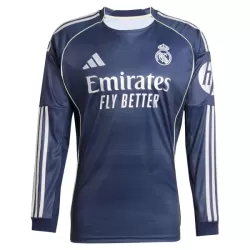 Camisola Manga Comprida Real Madrid Homem Equipamento 2ª 2025-26 Camisola Manga Comprida Real Madrid Homem Equipamento 2ª 2025-26