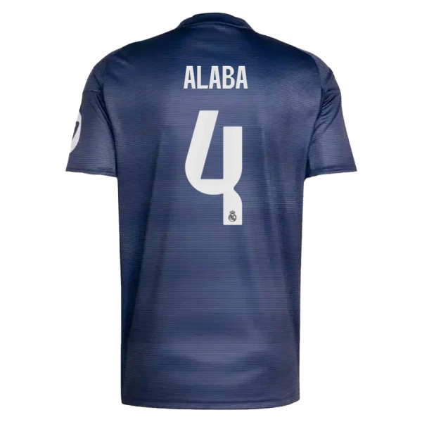 Camisola Real Madrid Alaba 4 Homem Equipamento 2ª 2025-26 Camisola Real Madrid Alaba 4 Homem Equipamento 2ª 2025-26