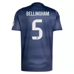 Camisola Real Madrid Bellingham 5 Homem Equipamento 2ª 2025-26 Camisola Real Madrid Bellingham 5 Homem Equipamento 2ª 2025-26