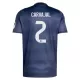 Camisola Real Madrid Carvajal 2 Homem Equipamento 2ª 2025-26 Camisola Real Madrid Carvajal 2 Homem Equipamento 2ª 2025-26