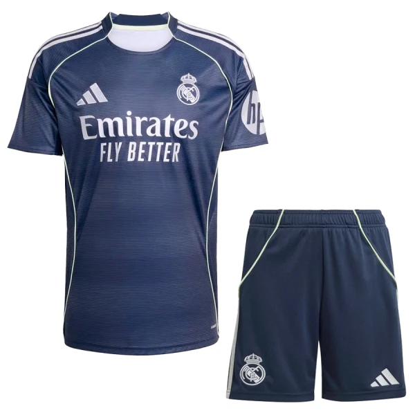 Camisola Real Madrid Criança Equipamento 2ª 2025-26 Camisola Real Madrid Criança Equipamento 2ª 2025-26