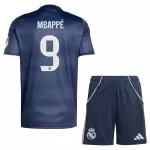 Camisola Real Madrid Mbappé 9 Criança Equipamento 2ª 2025-26