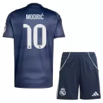 Camisola Real Madrid Modrić 10 Criança Equipamento 2ª 2025-26