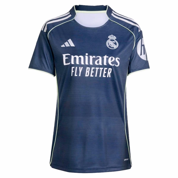 Camisola Real Madrid Mulher Equipamento 2ª 2025-26 Camisola Real Madrid Mulher Equipamento 2ª 2025-26