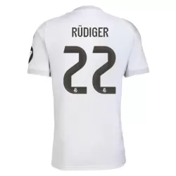 Camisola Real Madrid Rudiger 22 Homem Equipamento 1ª 2025-26
