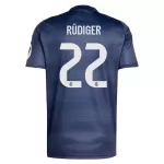 Camisola Real Madrid Rudiger 22 Homem Equipamento 2ª 2025-26