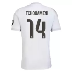 Camisola Real Madrid Tchouaméni 14 Homem Equipamento 1ª 2025-26 Camisola Real Madrid Tchouaméni 14 Homem Equipamento 1ª 2025-26