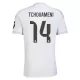 Camisola Real Madrid Tchouaméni 14 Homem Equipamento 1ª 2025-26 Camisola Real Madrid Tchouaméni 14 Homem Equipamento 1ª 2025-26