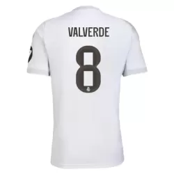 Camisola Real Madrid Valverde 8 Homem Equipamento 1ª 2025-26 Camisola Real Madrid Valverde 8 Homem Equipamento 1ª 2025-26
