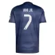 Camisola Real Madrid Vini JR 7 Homem Equipamento 2ª 2025-26 Camisola Real Madrid Vini JR 7 Homem Equipamento 2ª 2025-26