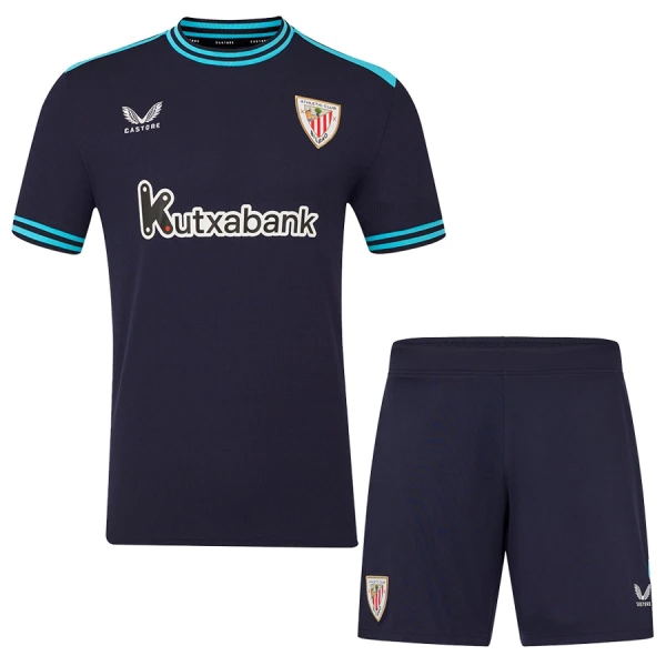 Camisola Athletic Bilbao Criança Equipamento 2ª 2025-26 Camisola Athletic Bilbao Criança Equipamento 2ª 2025-26