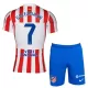 Camisola Atlético Madrid Griezmann 7 Criança Equipamento 1ª 2025-26 Camisola Atlético Madrid Griezmann 7 Criança Equipamento 1ª 2025-26