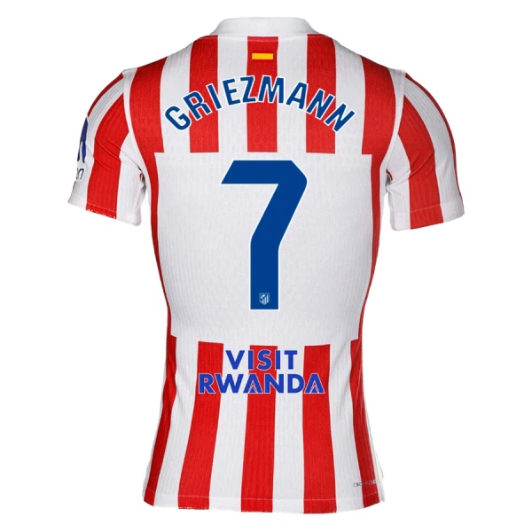Camisola Atlético Madrid Griezmann 7 Homem Equipamento 1ª 2025-26 Camisola Atlético Madrid Griezmann 7 Homem Equipamento 1ª 2025-26