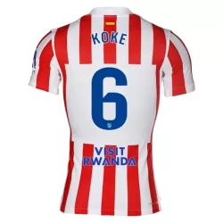 Camisola Atlético Madrid Koke 6 Homem Equipamento 1ª 2025-26 Camisola Atlético Madrid Koke 6 Homem Equipamento 1ª 2025-26