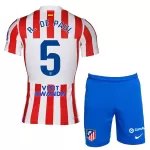 Camisola Atlético Madrid R. De Paul 5 Criança Equipamento 1ª 2025-26