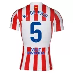 Camisola Atlético Madrid R. De Paul 5 Homem Equipamento 1ª 2025-26