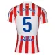 Camisola Atlético Madrid R. De Paul 5 Homem Equipamento 1ª 2025-26 Camisola Atlético Madrid R. De Paul 5 Homem Equipamento 1ª 2025-26