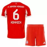 Camisola FC Bayern de Munique Joshua Kimmich 6 Criança Equipamento 1ª 2025-26