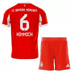 Camisola FC Bayern de Munique Joshua Kimmich 6 Criança Equipamento 1ª 2025-26 Camisola FC Bayern de Munique Joshua Kimmich 6 Criança Equipamento 1ª 2025-26