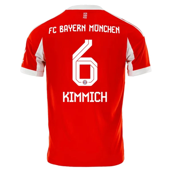 Camisola FC Bayern de Munique Joshua Kimmich 6 Homem Equipamento 1ª 2025-26 Camisola FC Bayern de Munique Joshua Kimmich 6 Homem Equipamento 1ª 2025-26